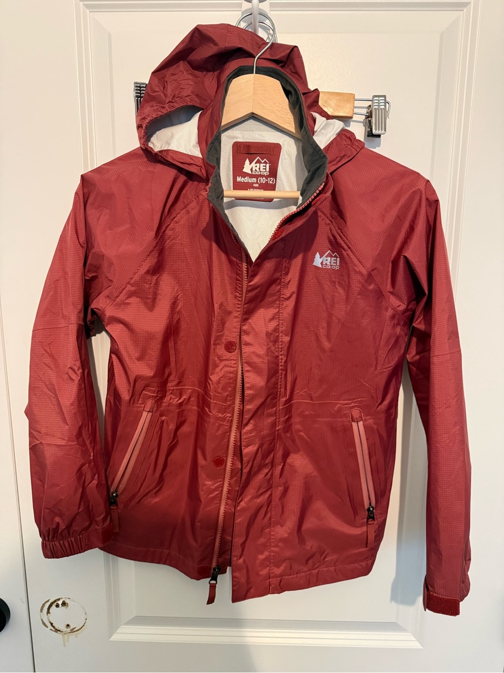 REI Rainwall Jacket Size M 10/12